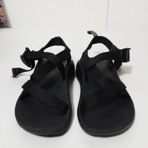 CHACO‎ Black Wide Strappy Sandals
